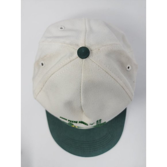 John Deere Roc River Apparel Made In The USA Snapback Cap Rubber Tractor Emblem - Picture 5 of 7